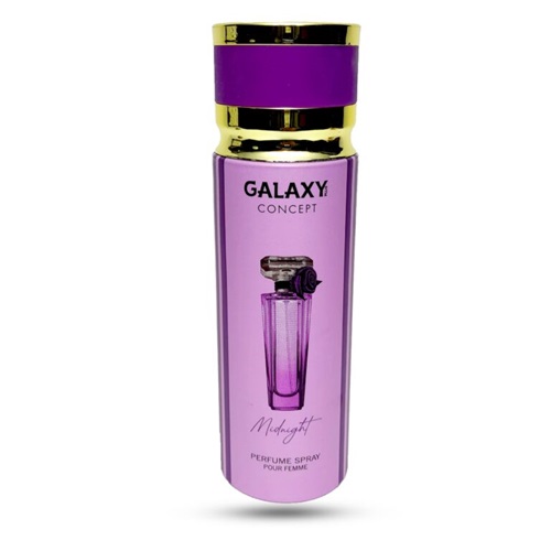 اسپری خوشبو کننده  بدن گلکسی GALAXY مدل MIDNIGHT