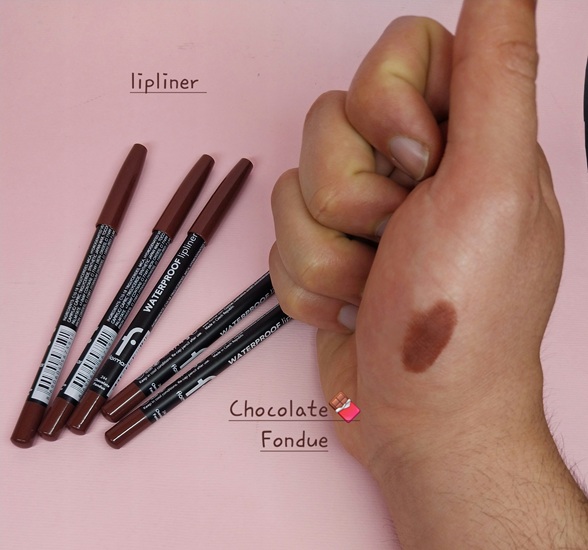 مداد لب ضد آب  رنگ Chocolate Fondue شماره 244