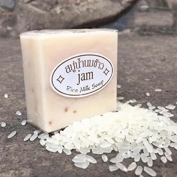 صابون شیر برنج تایلندی Jam حاوی کلاژن