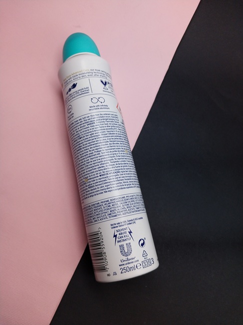 اسپری زنونه بدن داو  72 ساعته